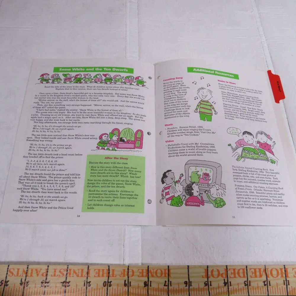 How Many BIG BOOK (almost 2 feet tall) with teacher pages CLASSROOM SIZE